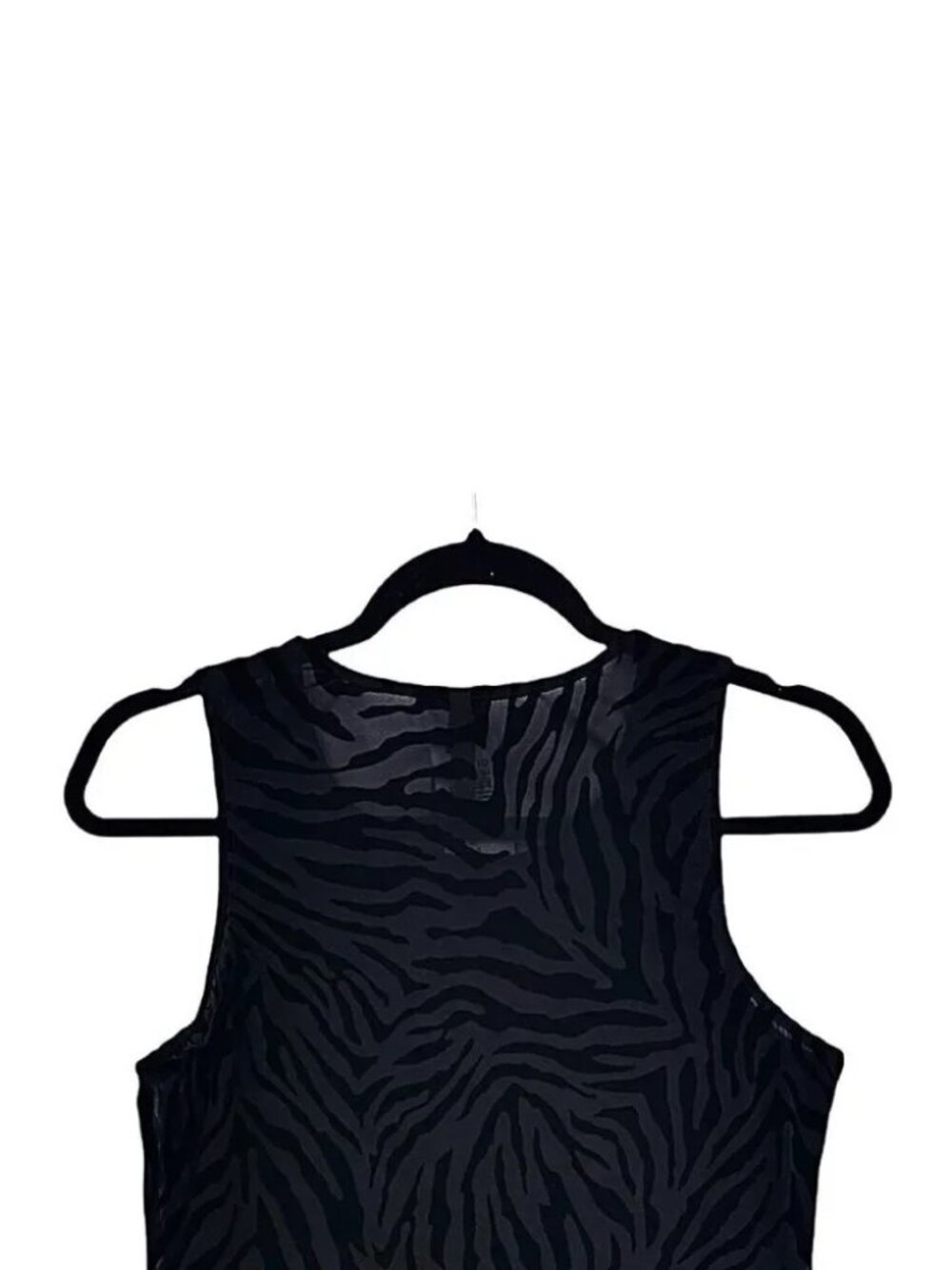 Torrid Flocked Mesh Zebra Bodysuit - Picture 9 of 11